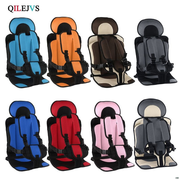 1-5T Travel Baby Safety Seat Cushion With Infant Safe Belt Fabric Mat Little Child Carrier Child Car Safety Seats