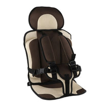 1-5T Travel Baby Safety Seat Cushion With Infant Safe Belt Fabric Mat Little Child Carrier Child Car Safety Seats