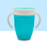 360 Degrees Can Be Rotated Baby Learning Drinking Cup With Double Handle Flip lid Leakproof Magic Cup Infants Water Cups Bottle