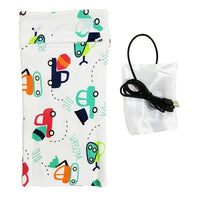 10 Colors Travel Stroller Bag USB Milk Water Warmer Insulated Bag Baby Nursing Bottle Heater 28.0cm*13cm