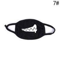 1PC Cute Cartoon Face Mask Funny Teeth Pattern Anti-bacterial Unisex Dust Winter Warm Mouth Mask Multi Style Hot Sale