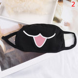 1PC Cute Cartoon Face Mask Funny Teeth Pattern Anti-bacterial Unisex Dust Winter Warm Mouth Mask Multi Style Hot Sale