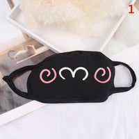 1PC Cute Cartoon Face Mask Funny Teeth Pattern Anti-bacterial Unisex Dust Winter Warm Mouth Mask Multi Style Hot Sale