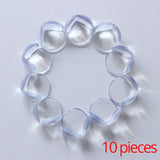 10Pcs/lot Baby Safety Protector Child Cabinet locking Plastic Lock Protection of Children Locking From Doors Drawers