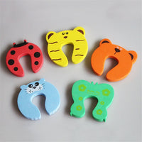 Child Safety Protection Baby Safety Cute Animal Security Card Door Stopper Baby Newborn Care Child Lock Protection From Children