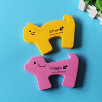 Child Safety Protection Baby Safety Cute Animal Security Card Door Stopper Baby Newborn Care Child Lock Protection From Children