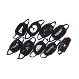 1PCSCotton Dustproof Mouth Face Mask Anime Cartoon Kpop Lucky Bear Women Men Muffle Face Mouth Masks