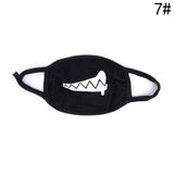 1PCSCotton Dustproof Mouth Face Mask Anime Cartoon Kpop Lucky Bear Women Men Muffle Face Mouth Masks