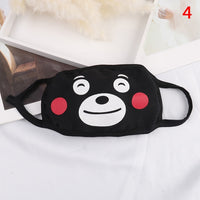 Multi-Style Anime Cartoon Kpop Lucky Bear Women Men Muffle Face Mouth Masks Cotton Dustproof Mouth Face Mask