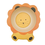 Baby Kids Natural Bamboo Fiber Bowls Cute Cartoon Animal Dishes Baby Feeding Tableware Children Infant Toddler Portable Plates