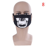 1PCS Cotton Mouth Face Mask Unisex Korean Style Kpop Black Bear Teeth Cycling Anti-Dust Cotton Mouth Mask Face Respirator Mask