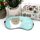 1pc Sleeping Mask Eyepatch Eye Cover Cotton Creative Lovely Cartoon for Eye Travel Relax Sleeping Aid Eye Patch Shading Eye Mask